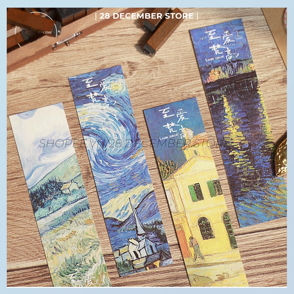 Bộ thẻ bookmark đánh dấu sách với 8 chủ đề tùy chọn sáng tạo - Hàng có sẵn