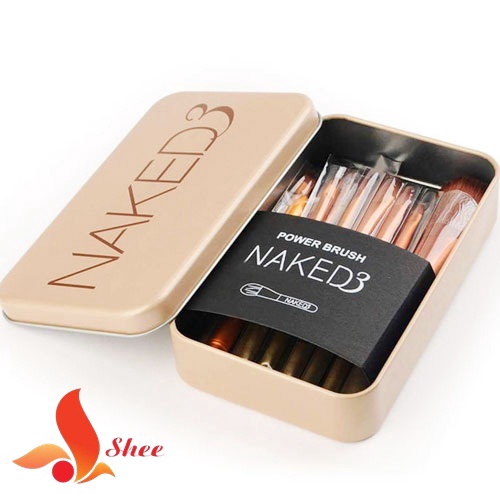 Bộ cọ trang điểm cá nhân 12 cây Naked3