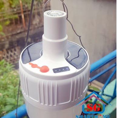 ĐÈN TÍCH ĐIỆN ĐÈN NĂNG LƯỢNG MẶT TRỜI, CÓ ĐIỀU KHIỂN TỪ XA 5 Chế Độ Sáng