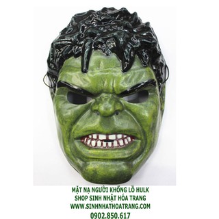 Mặt nạ người khổng lồ hulk trẻ em