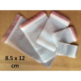 [1KG] Túi zip, zipper trong suốt loại 8,5 x 12 cm