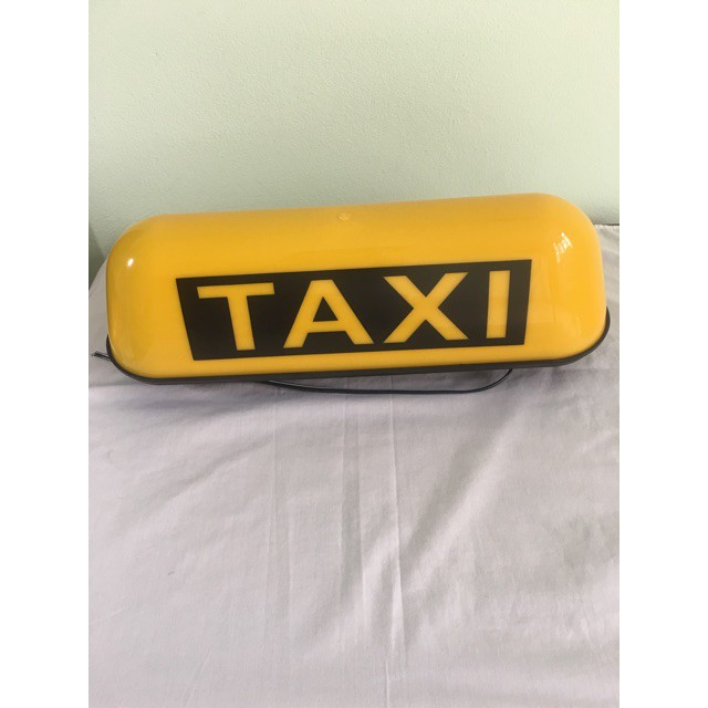 Mào TAXI hút nam châm, có đèn LED gắn nóc ô tô