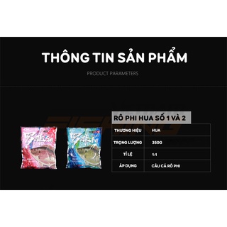 Rô Phi HUA 350g - mồi câu cá