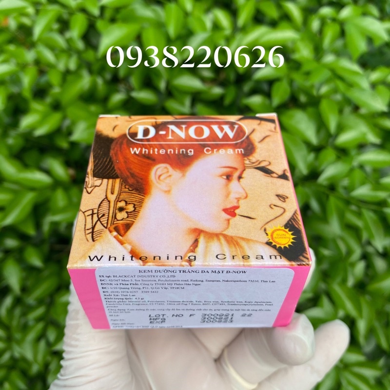Kem D-now Thái Lan 5g (Chuẩn Thái Loại 1)