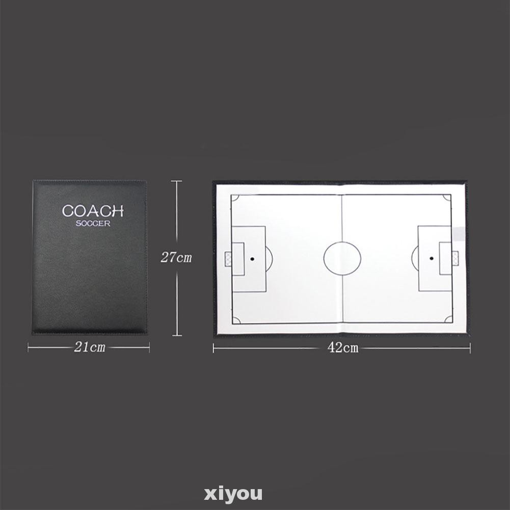 Football Training Portable Teaching Basketball Handheld Foldable Magnetic With Marker Soccer Coaching Board