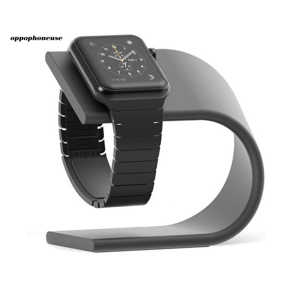 【OPHE】Durable Aluminum Alloy Charging Holder Stand Dock Station for Apple Watch iWatch