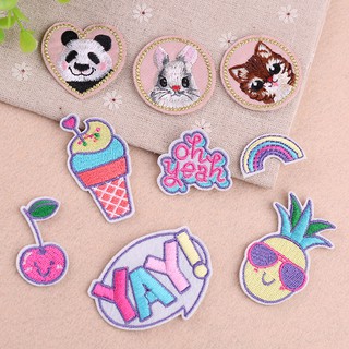 Set Miếng Vá Nhiệt Dùng Trang Trí Áo Quần Hình Trái Cây Xinh Xắn