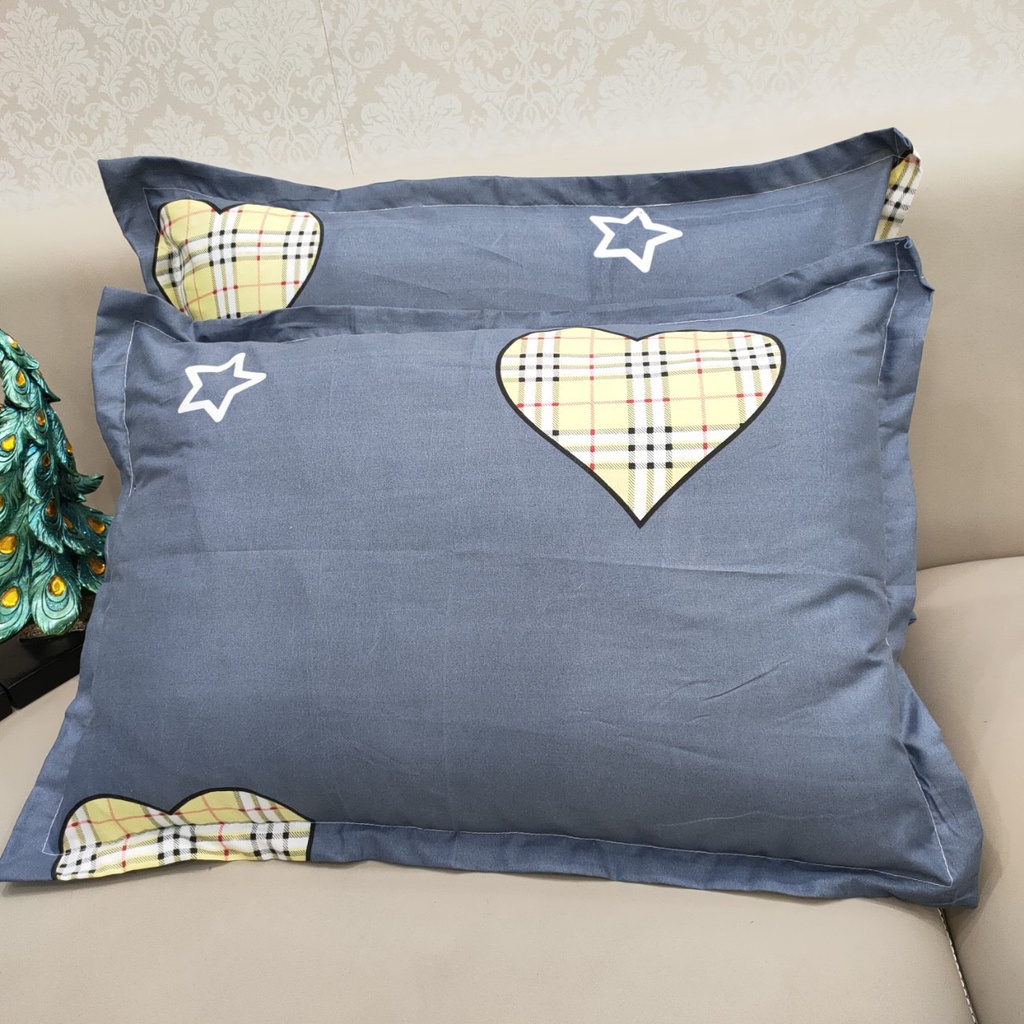 CẶP VỎ GỐI NẰM COTTON 45*65cm GIÁ RẺ CHẤT LIỆU ĐẸP