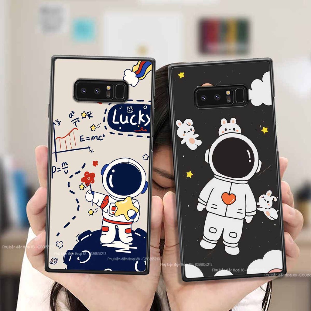 Ốp Samsung Note 8 hình bầu trời, phi hành gia đẹp, ốp lưng điện thoại samsung galaxy viền dẻo cao cấp