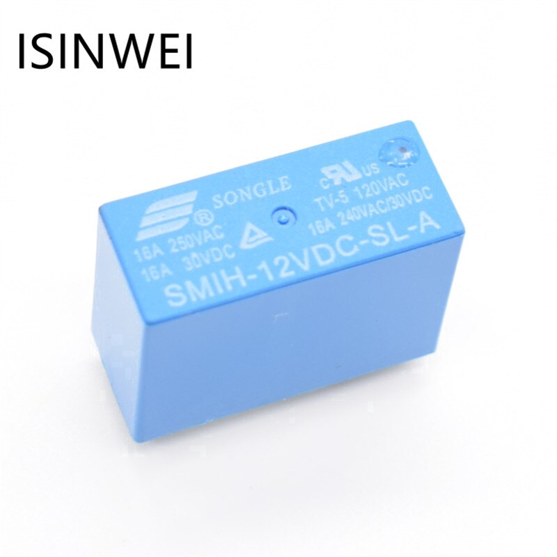 Rơ le nguồn SMIH-12VDC-SL-A 12V 16A 6 chấu chuyên dụng