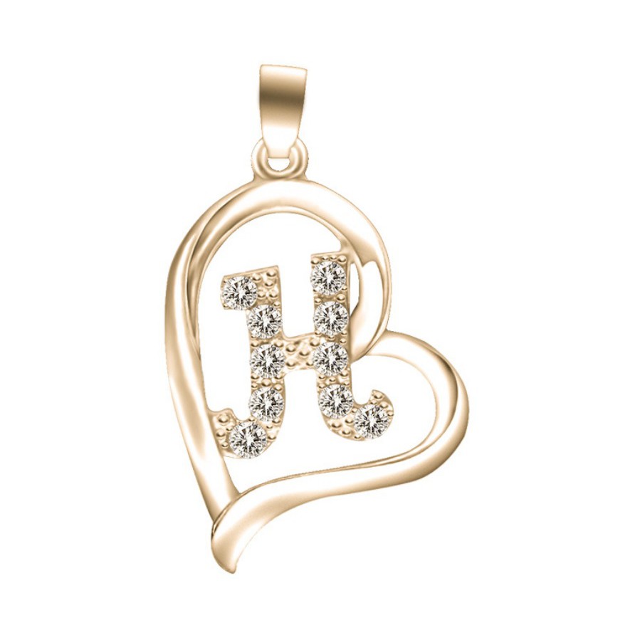 Phụ Kiện Bảng Chữ Cái Thời Trang Kalung Liontin Acc155 Cho Nữ