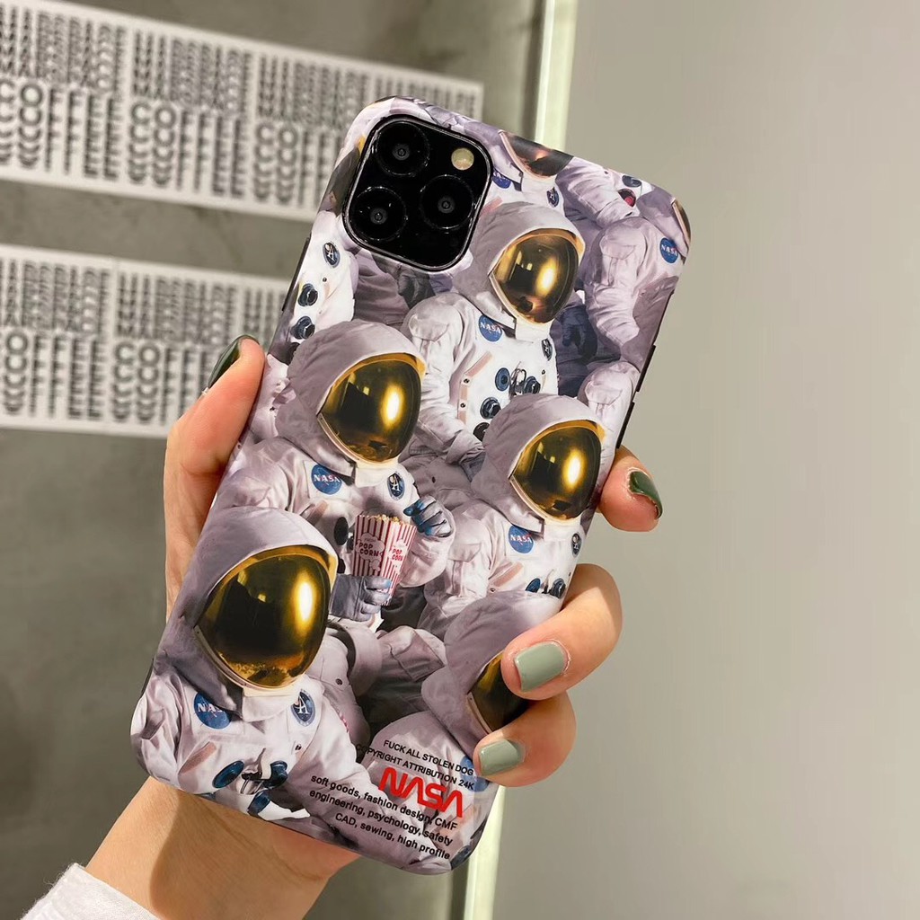 Ốp điện thoại họa tiết NASA/phi hành gia xinh xắn cho IPhone7 7P 8 8P X XR XSmax 11 11Pro Max | BigBuy360 - bigbuy360.vn