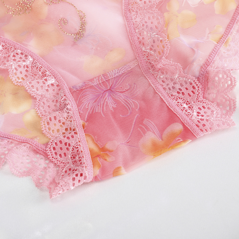 Quần Lót Levao Ren Thêu Hoa Gợi Cảm Cho Phụ Nữ