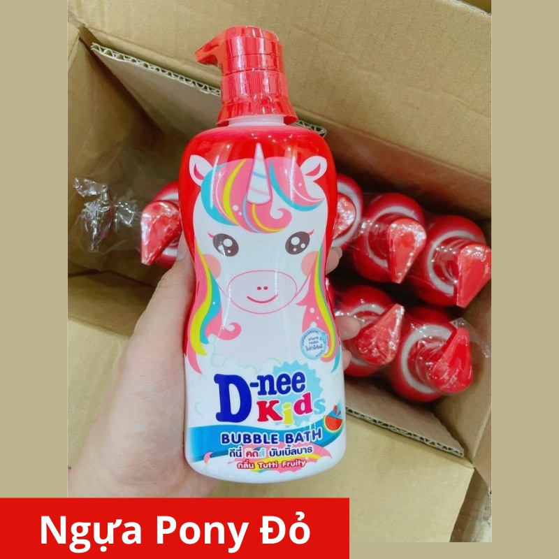 Sữa tắm gội cho bé Dnee Kids hình thú chai 400ml