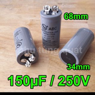 Tụ điện tụ đề 150 uf / 250v - điện cơ hàng tốt