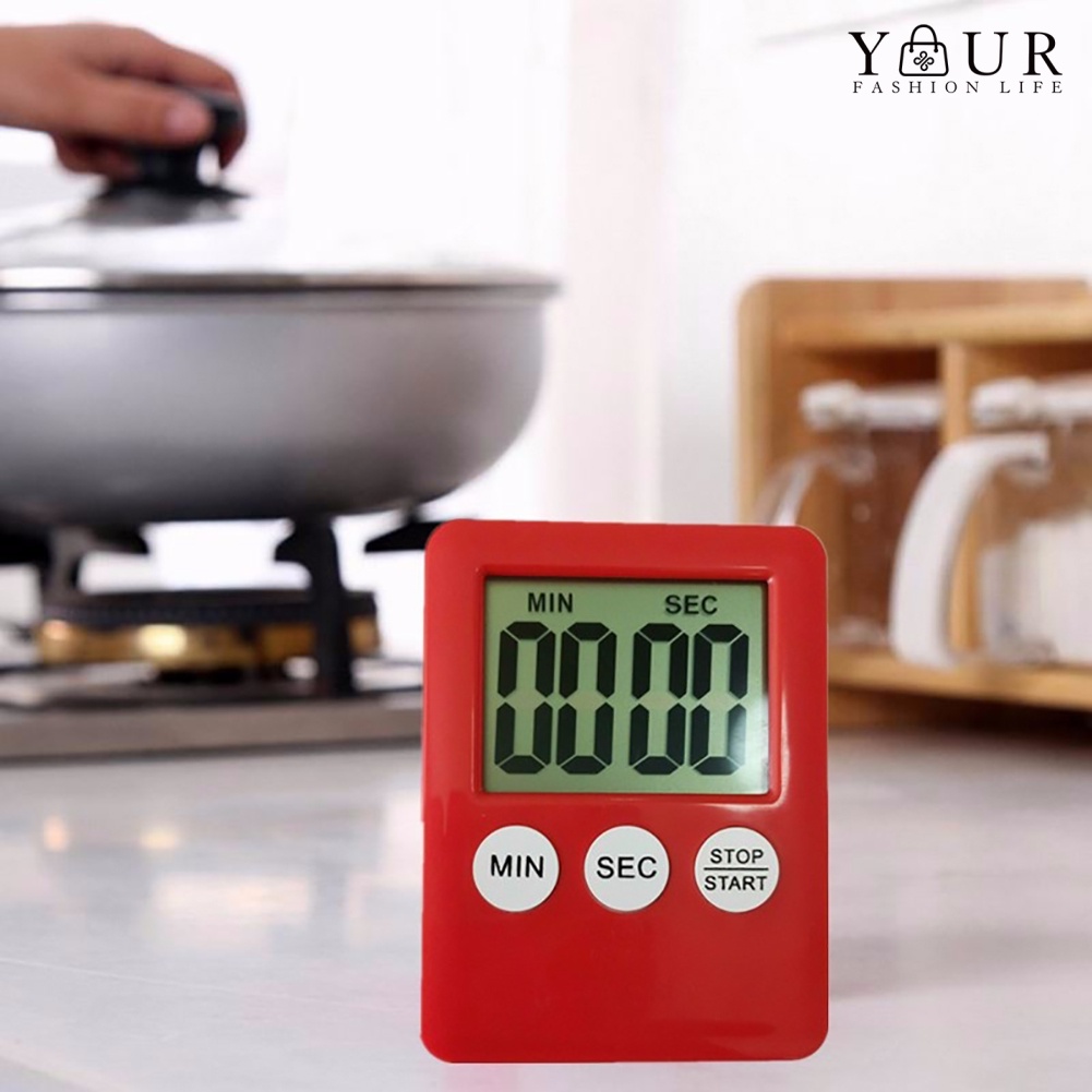 Đồng Hồ Hẹn Giờ Nấu Ăn Có Nam Châm Tiện Lợi