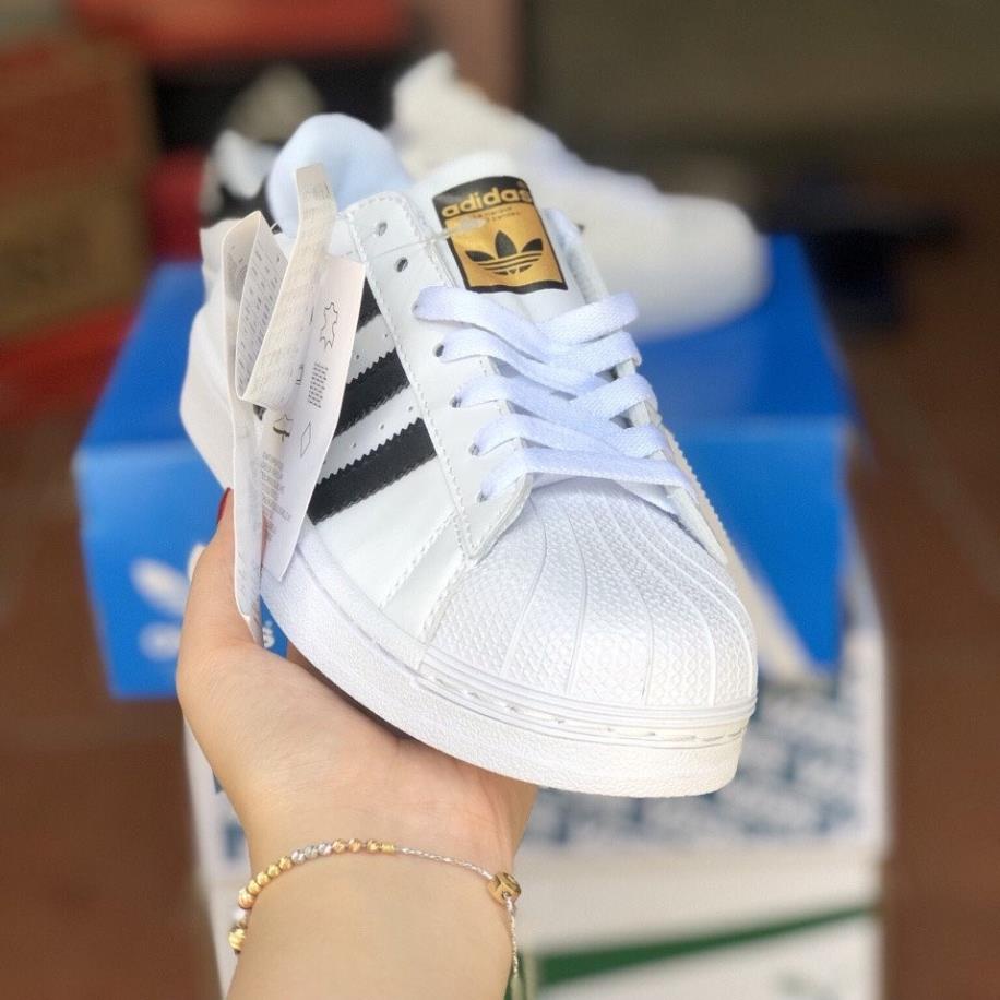 Giày thể thao adidas superstar 3 vạch cực hot dễ phối đồ Phù hợp cả nam và nữ đi cặp