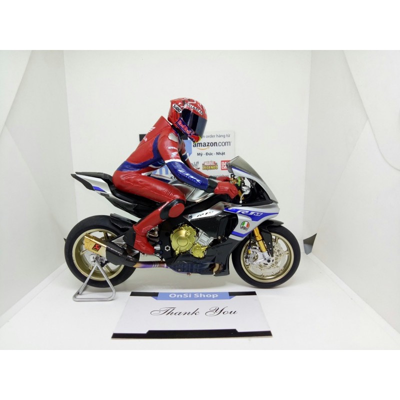 Mô hình nhân vật kèm nón ( mũ fullface ) HONDA CBR 1000 RR - R SBK ( Nài )