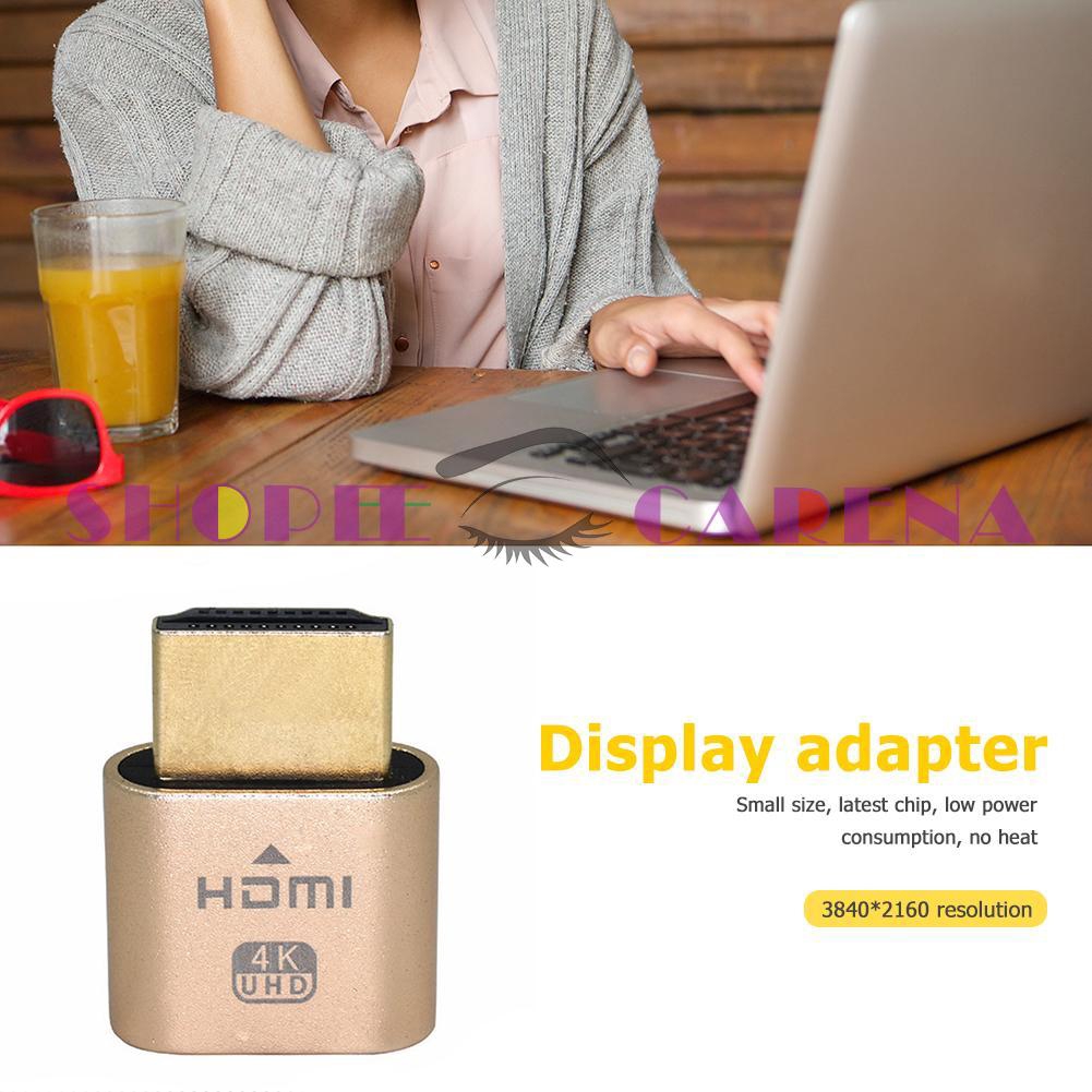 HDMI Male Virtual Display Adapter 4K Video Emulator Dummy Plug | BigBuy360 - bigbuy360.vn