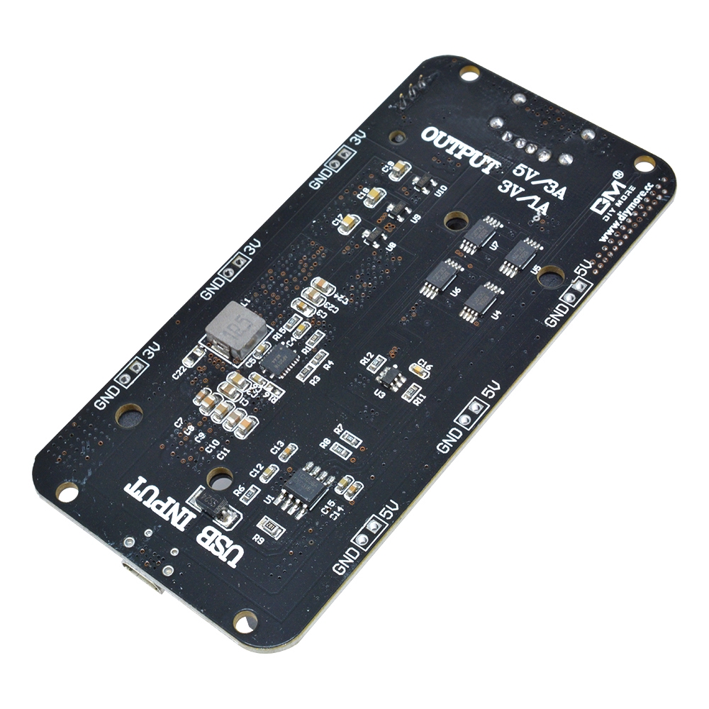 Mô đun pin sạc dự phòng 5V / 3A 3V / 1A 18650 V8 dành cho Arduino ESP32 ESP8266