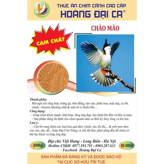 Cám chim chào mào hoàng đại ca gói cám chất 200g