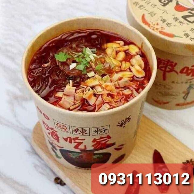 Một  thùng gồm 6 ly miến cay Trùng Khánh thần thánh 108g.ly | BigBuy360 - bigbuy360.vn