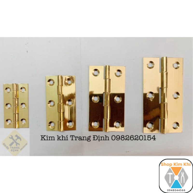 Bản lề lá đồng cao cấp (1 chiếc)