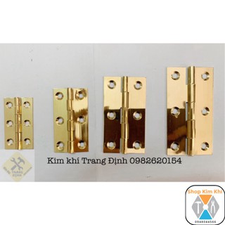 Bản lề lá đồng cao cấp (1 chiếc)