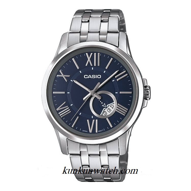 Đồng Hồ Nam Casio MTP -  E105D - 2AVDF  -  Dây Kim Loại