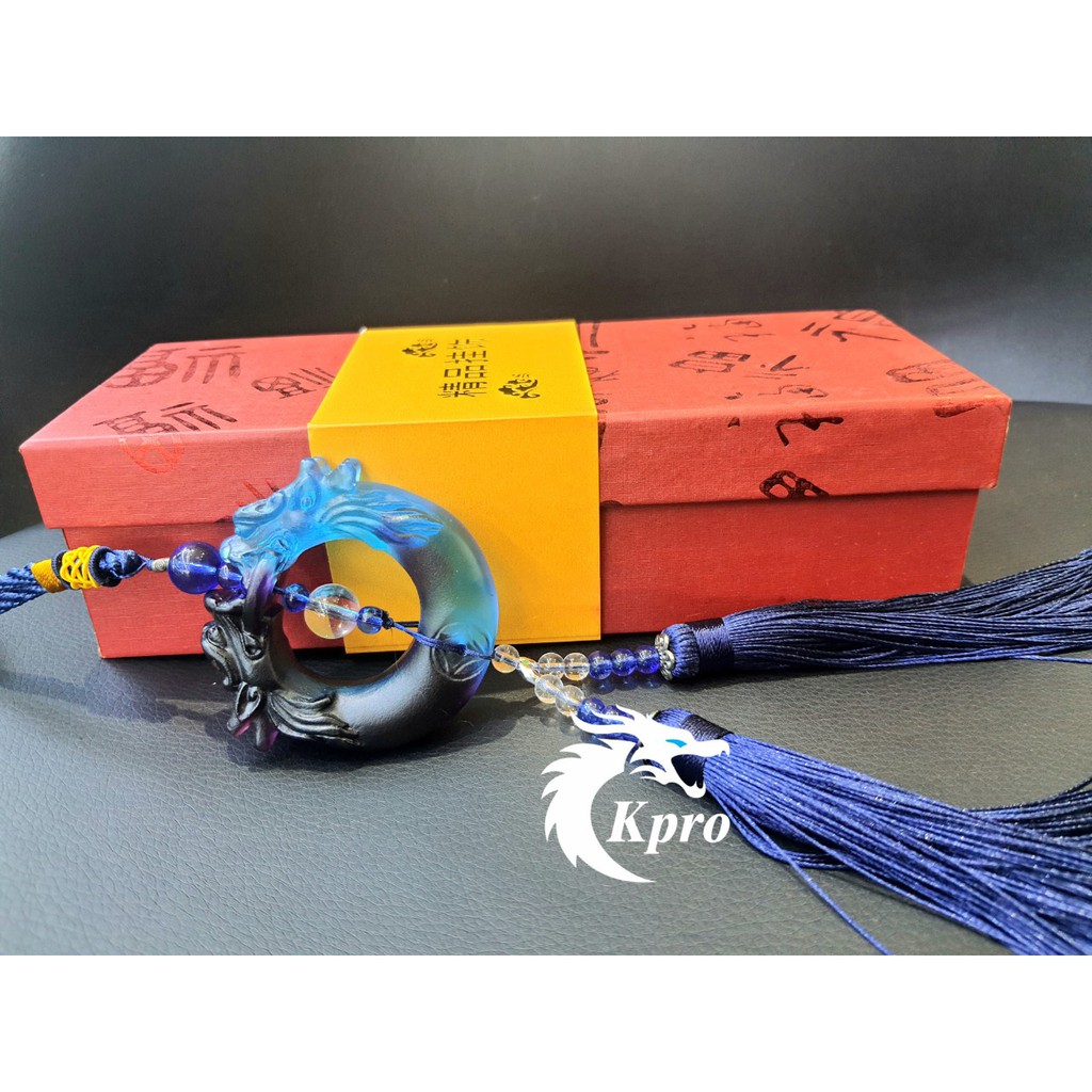 Dây treo ô tô, xe hơi phong thủy - Rồng 2 đầu - Hàng Kpro chất lượng cao