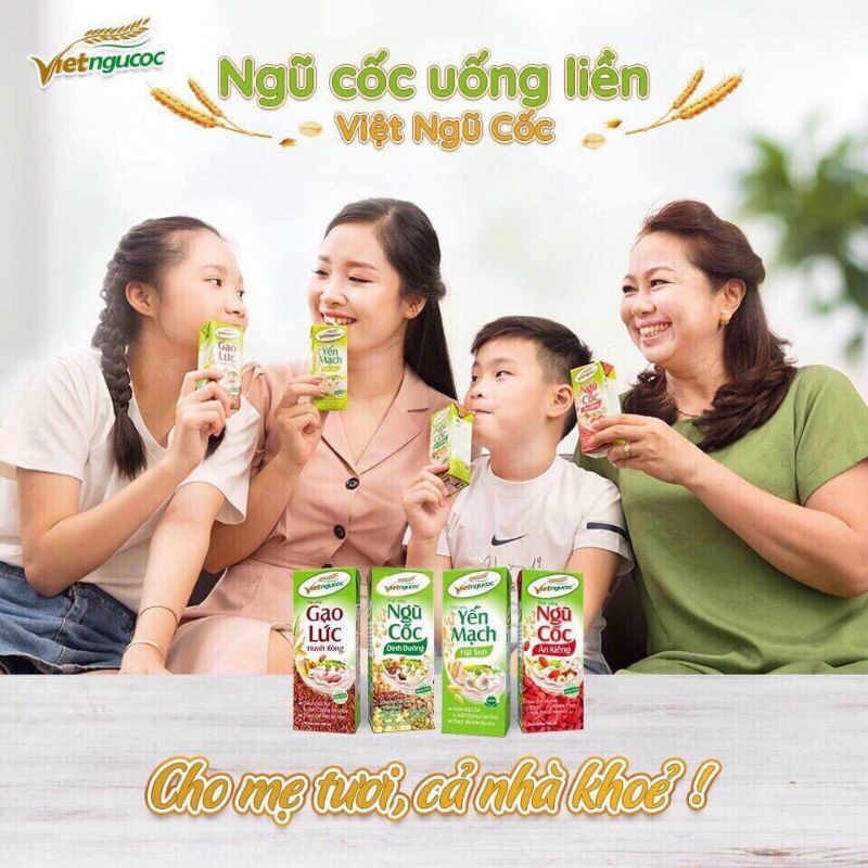 thùng sữa ngũ cốc dinh dưỡng 40 hộp