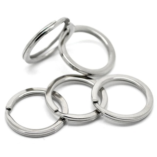 Vòng làm móc khóa bằng niken mạ bạc kích thước 25mm tiện dụng