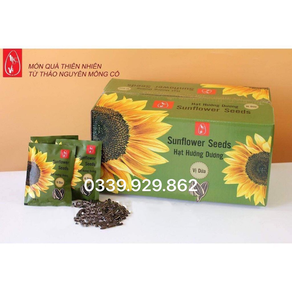 Hướng Dương Mỹ Vị - Vị Dừa 60gr Hàng Nhập Khẩu