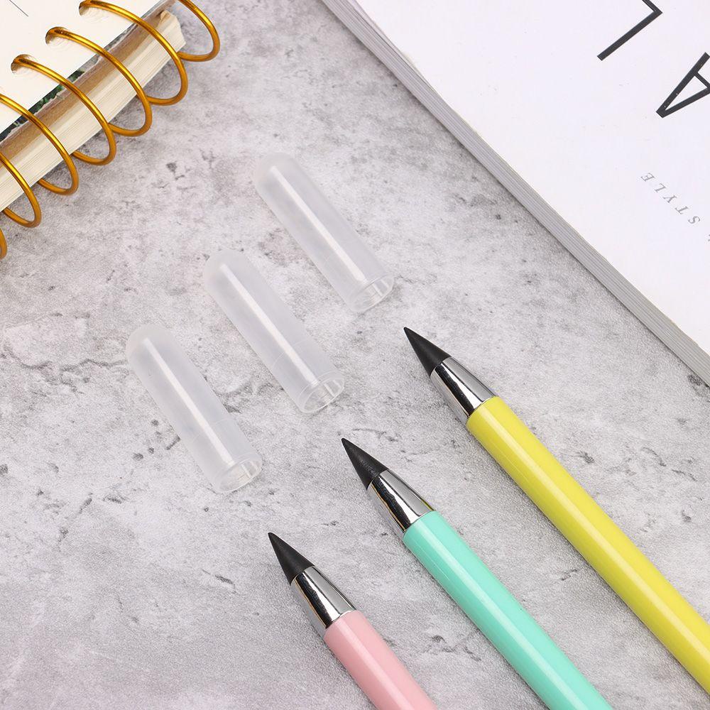 PISTA Bút Chì Bấm Mực Thân Thiện Với Môi Trường Màu Sắc Macaron Không Có Mực HB