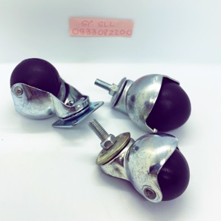 Bánh xe đẩy loại tròn 4F 5F  - Bộ 4 cái