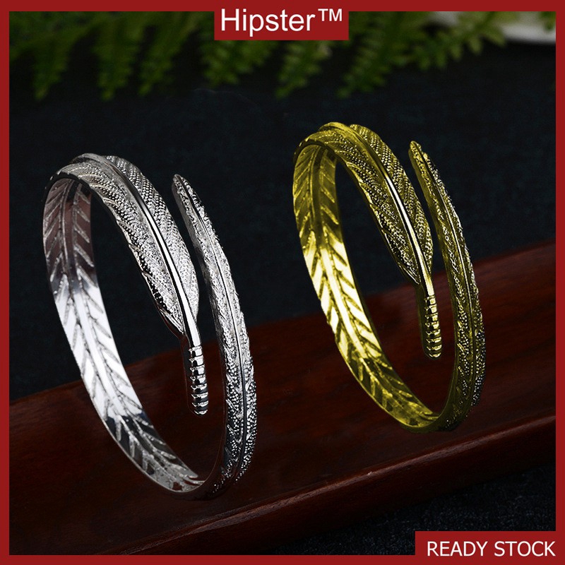 Vòng Tay Bạc Nữ Thời Trang Retro điều Chỉnh