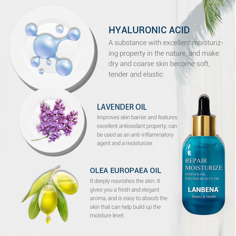 Serum LANBENA dưỡng da ngăn ngừa hình thành nếp nhăn và làm chậm lão hóa