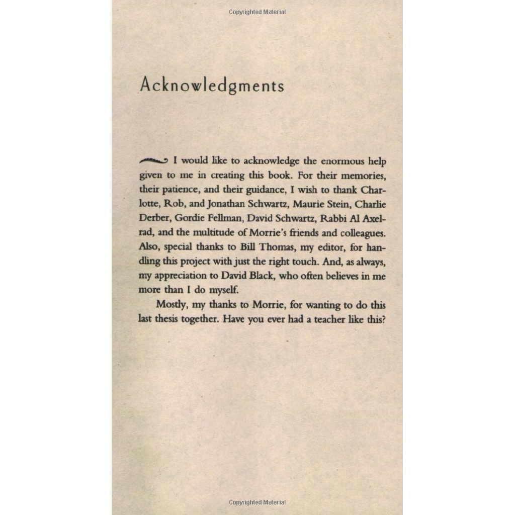 Sách - Tuesdays with Morrie: an Old Man, a Young Man, and Life's Greatest Lesson
