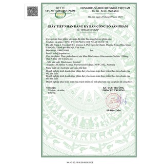 Blackmores Glucosamine Sulfate 1500 One-A-Day (150 viên)