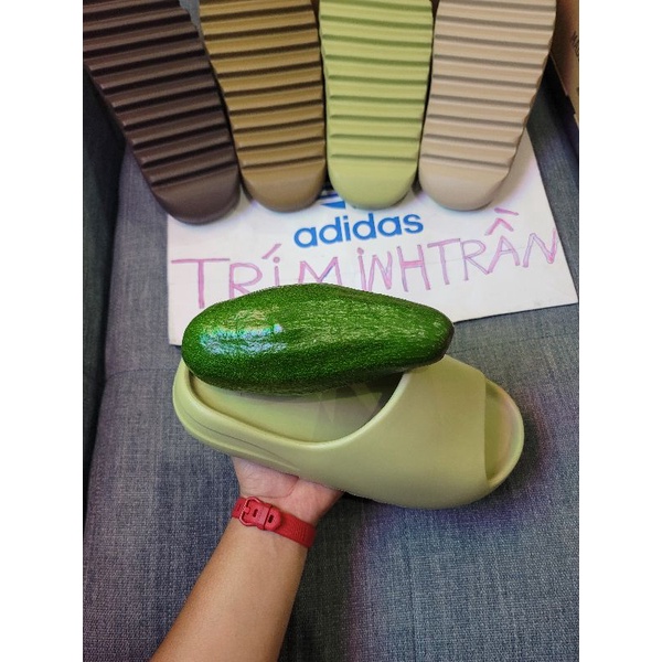 Dép Yeezy Slide Resin Xanh Bơ🥑100% chính hãng authentic adidas