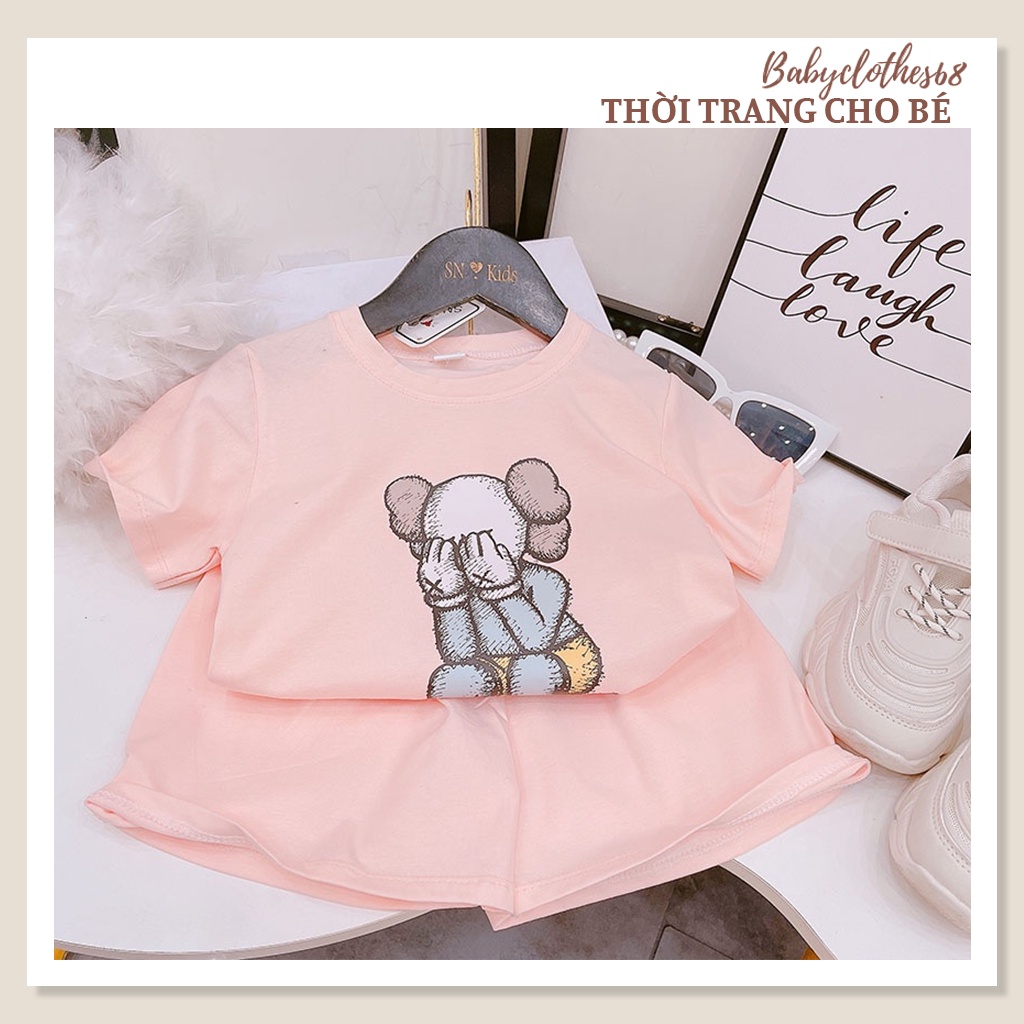 SET QUẦN ÁO CỘC TAY CHO BÉ TRAI UNIQLO - CHUẨN COTTON , IN HOẠT HÌNH , MỀM MẠI CO GIÃN 4 CHIỀU SIZE 9-19KG [CT53]