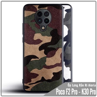 Ốp lưng cho Xiaomi Poco F2 Pro - Redmi K30 Pro Rằn Ri Camo AIORIA nhám chống sốc