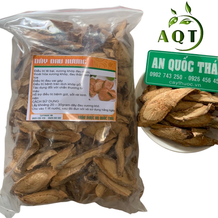 1KG Dây Đau Xương Thái Lát (Khô, Sạch), Cây (Dây) Đau Xương Trừ Phong Thấp, Giảm Đau Xương Khớp, Giảm Nhức Mỏi Chân Tay