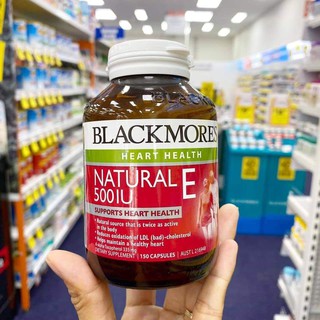 Vitamin E Blackmore 500IU 150vien