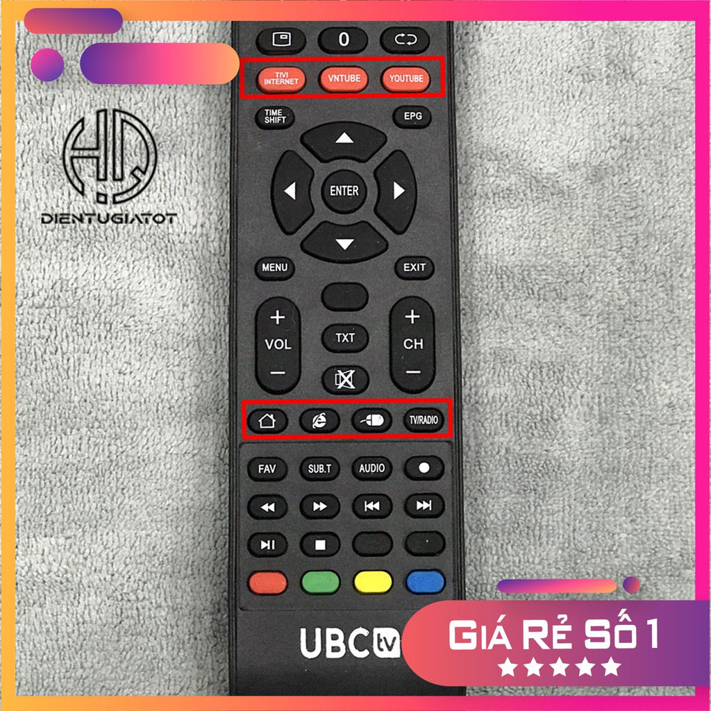 🔥REMOTE ĐIỀU KHIỂN TIVI UBC INTERNET🔥BẢO HÀNH 3 THÁNG🔥MỚI 2020🔥GIÁ GỐC