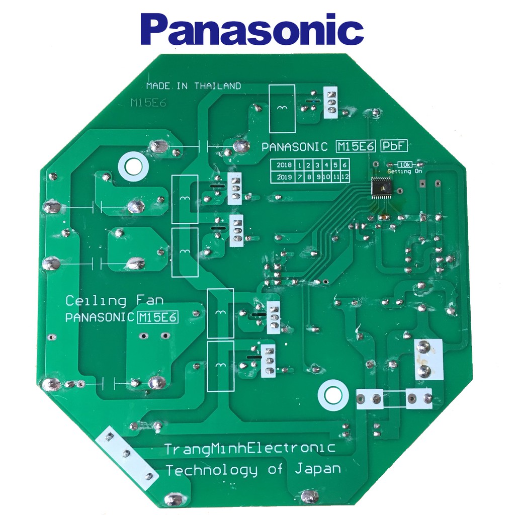 Mạch điều khiển quạt trần Panasonic 5 cánh F-60WWK