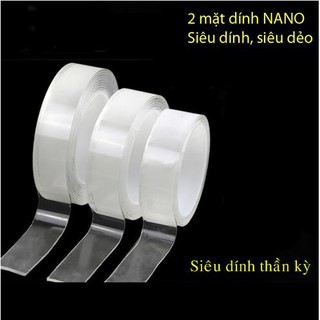 Băng keo dẻo 2 mặt siêu dính thần kỳ chắc chắn chịu lực cao