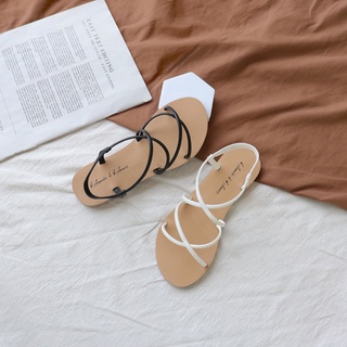 Sandal nữ đế bệt Minie2 Flat đi biển thời trang quai chiến binh dây mảnh bAimée & bAmor - MS1655