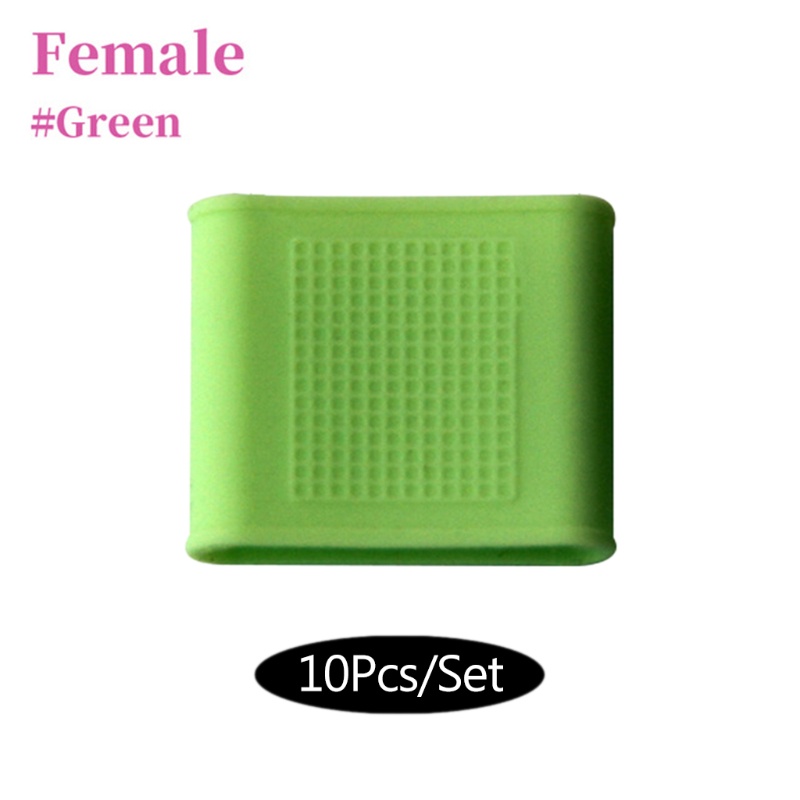 Bộ 10 ống bọc ngón tay bằng silicone cho người chơi bóng rổ tennis