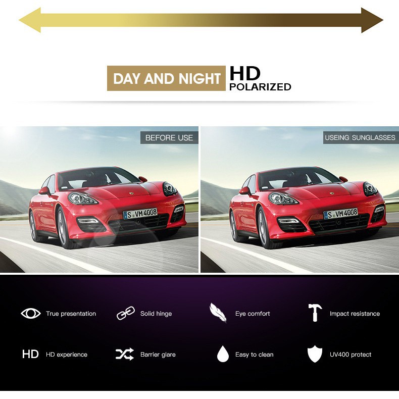 Kính Mát Phân Cực Phong Cách Vintage Thời Trang Cho Nam | BigBuy360 - bigbuy360.vn